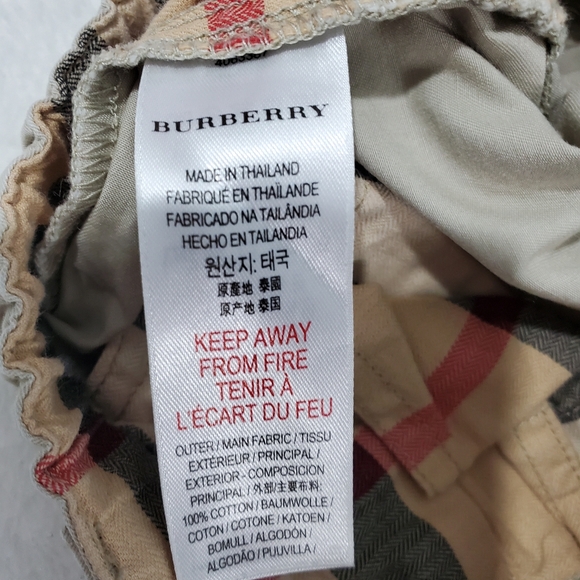 Burberry Children Boys Ricky Khaki Cotton Pants sz 3 years - Picture 7 of 8